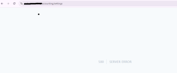 WHEN I GO TO THE ACCOUNT SETTING ITS SHOWING 500 SERVER ERROR.png
