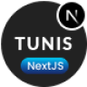 Tunis - Personal Portfolio React + NextJS + RTL Template