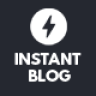 Instant Blog - Fast & Simple Blog Php Script