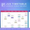 JUX Timetable