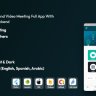 XZum - Messaging and Video Meeting Full App With Firebase Backend