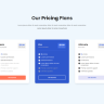 Beautiful Modern and Responsive Pricing Plans HTML CSS Template