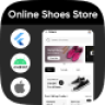 Rapidbox : Online shoes store Flutter 3.x (Android, iOS) UI app | Footwear app templates