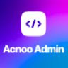 Acnoo Admin - Flutter Admin Panel Dashboard with PWA