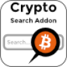 Cryptocurrency Search Addon For Crypto Plugins